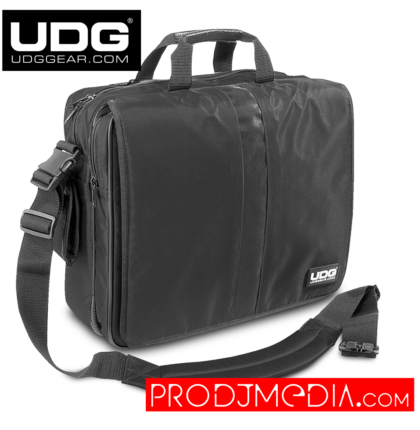UDG Ultimate CourierBag DeLuxe 17" Black, Orange Inside U9490BL/OR