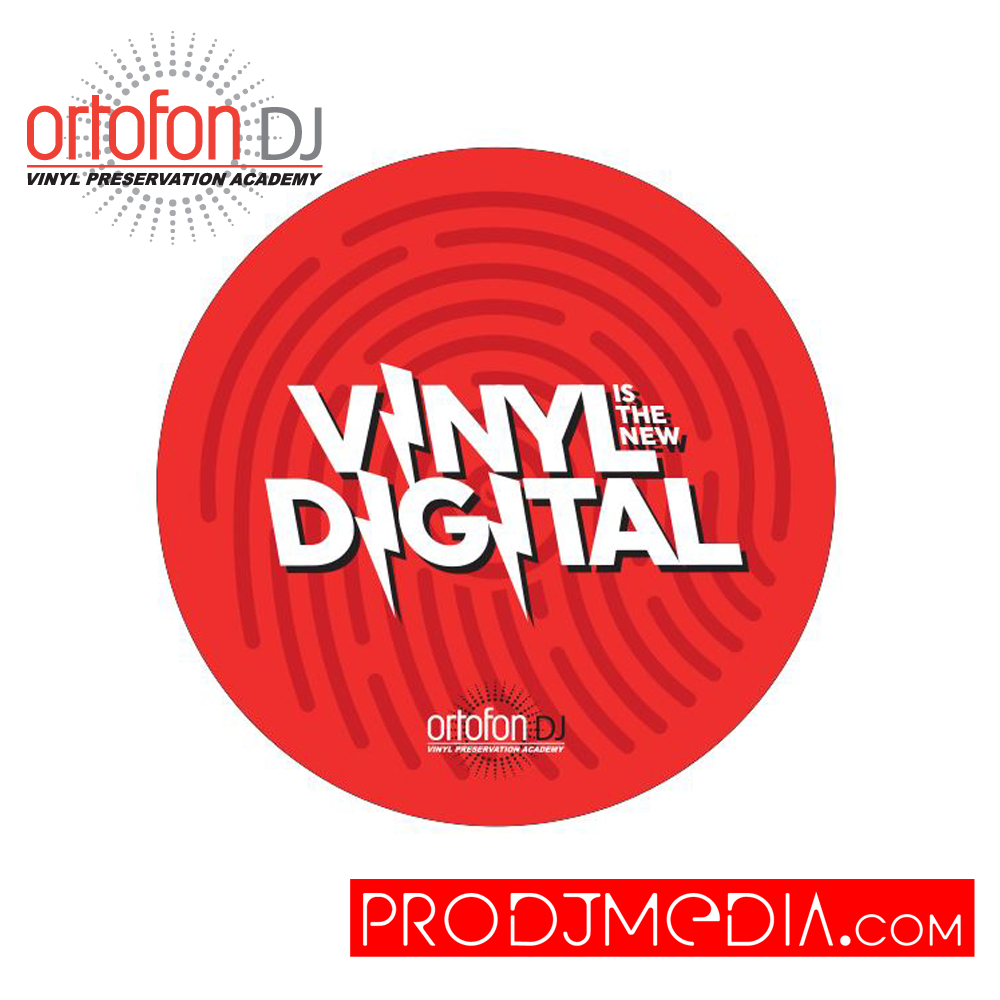 Ortofon DJ Slipmat "Vinyl is the new Digital"