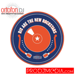 Ortofon DJ Slipmat "Djs are the new Rockstars"