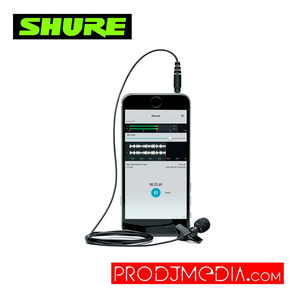 Shure MOTIV™ MVL Micrófono lavalier para móviles y tabletas - Imagen 4