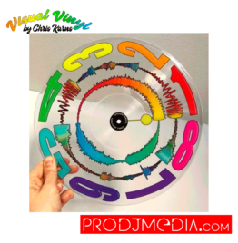 Visual Vinyl by Chris Karns CLEAR VOL. 2 12" SCRATCH RECORD