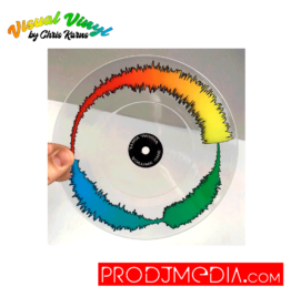 Visual Vinyl by Chris Karns CLEAR VOL. 1: 7" SCRATCH RECORD