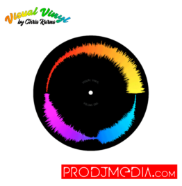 Visual Vinyl by Chris Karns BLACK VOL. 1: SCRATCH RECORD 7"