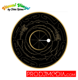 Visual Vinyl by Chris Karns Visual Vinyl Vol.2 Black and Gold Vinyl 12"