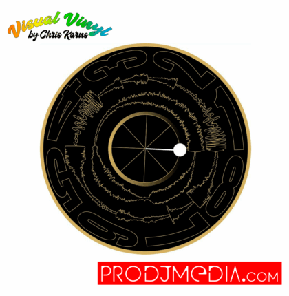 Visual Vinyl by Chris Karns Visual Vinyl Vol.2 Black and Gold Vinyl 12"