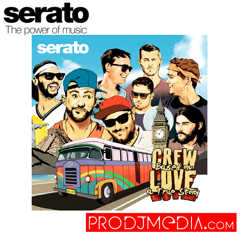 Serato Crew Love Timecode-Vinilo