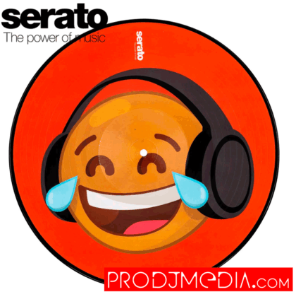 Serato Emoji Series #4 Thinking/Crying Vinilo 12″