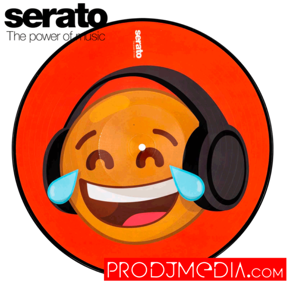 Serato Emoji Series #4 Thinking/Crying Vinilo 12″