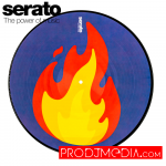Serato Emoji Series #2 Flame/Record