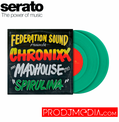 Serato X FEDERATION SOUND presents CHRONIXX inna MADHOU Vinilo 7"