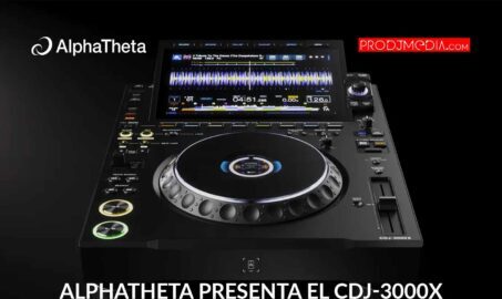 AlphaTheta Presenta el CDJ-3000X